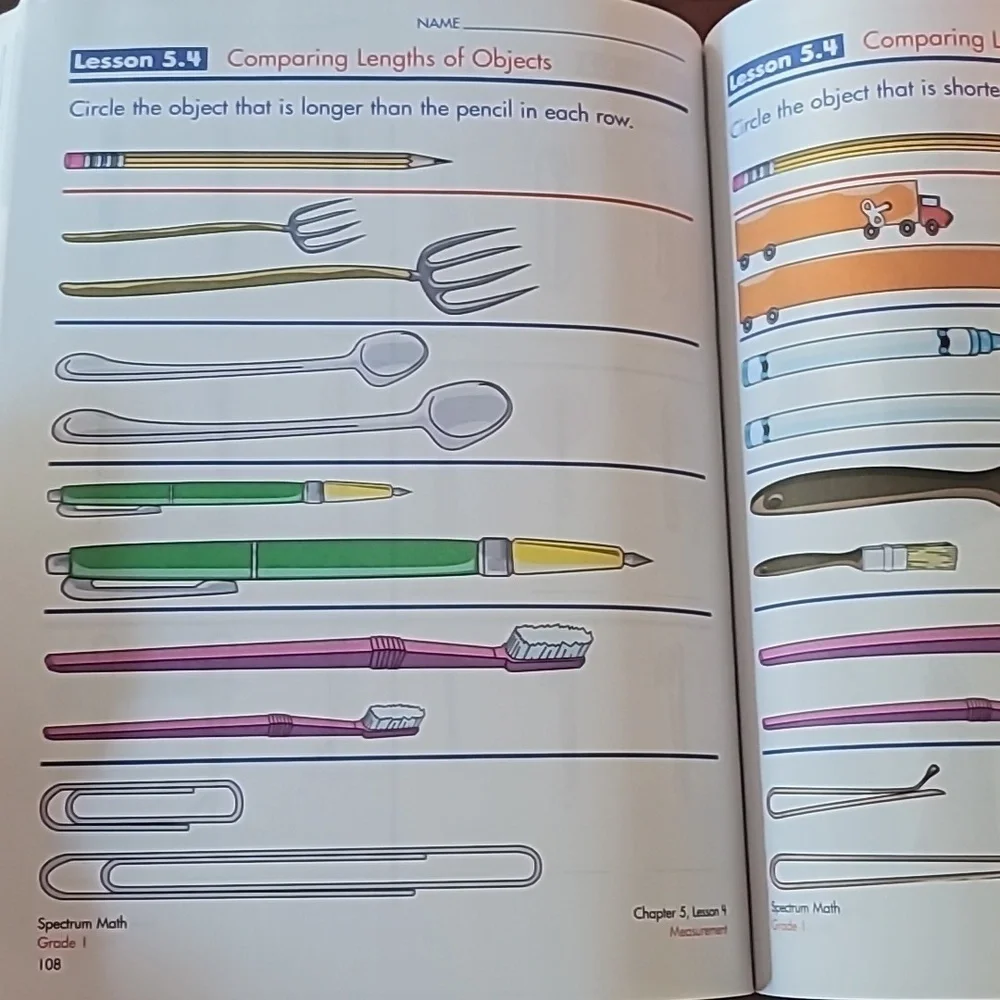 Book Spectrum Math 1 grade - Picture 13 of 16